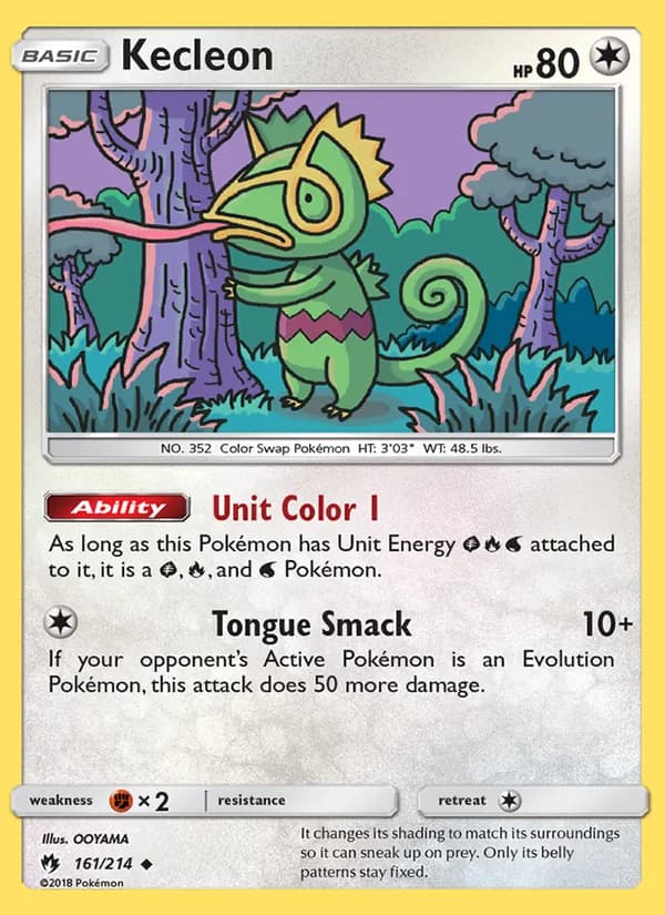 Kecleon — Lost Thunder, Uncommon