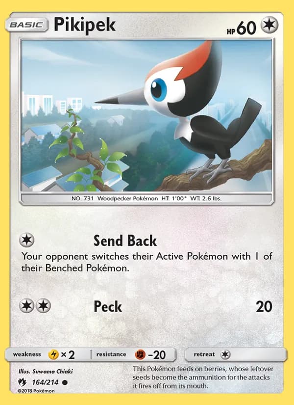 Pikipek — Lost Thunder, Common