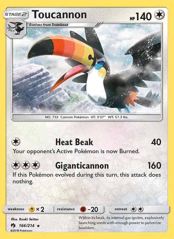 Toucannon — Lost Thunder, Rare