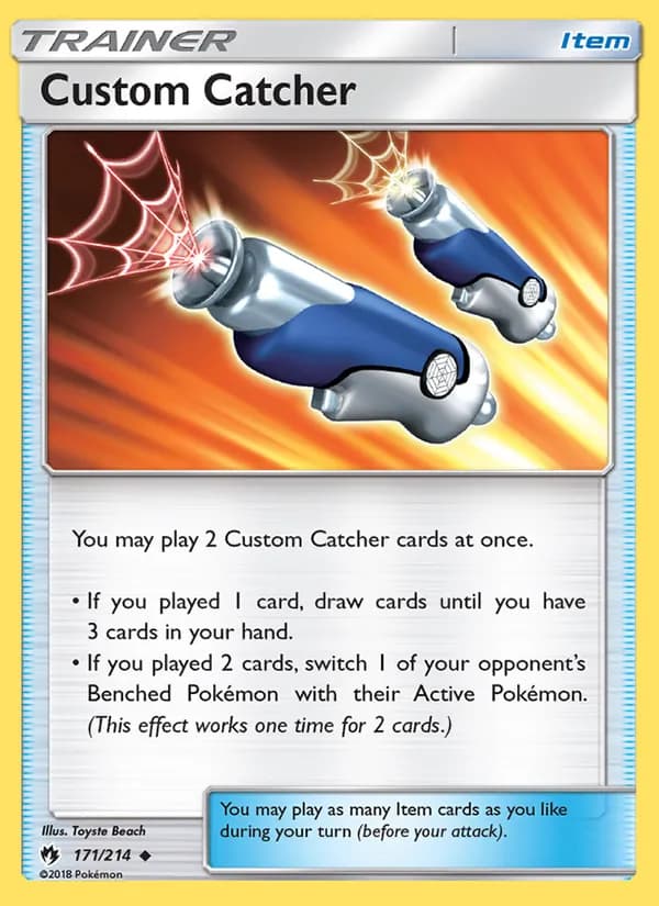 Custom Catcher — Lost Thunder, Uncommon