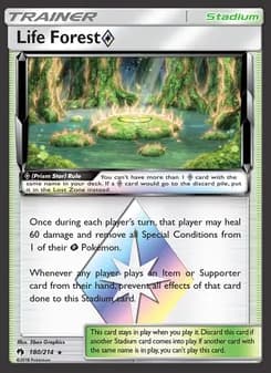 Life Forest ◇ — Lost Thunder — Rare