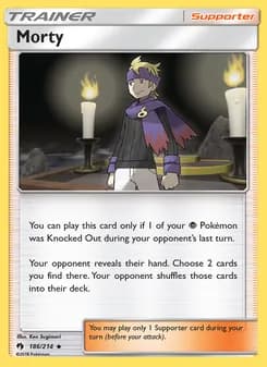 Morty — Lost Thunder — Uncommon