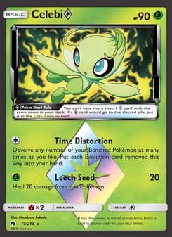 Celebi ◇ — Lost Thunder — Rare