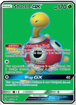 Shuckle GX — Lost Thunder — Ultra Rare