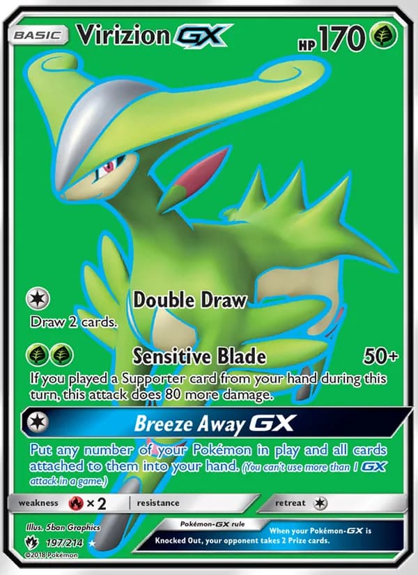 Virizion GX — Lost Thunder, Ultra Rare