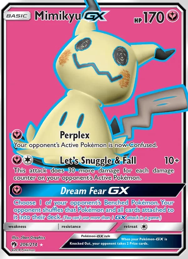 Mimikyu GX — Lost Thunder, Ultra Rare