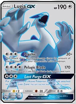 Lugia GX — Lost Thunder — Ultra Rare