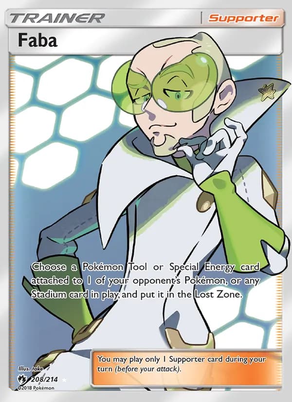 Faba — Lost Thunder, Ultra Rare