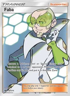 Faba — Lost Thunder — Ultra Rare