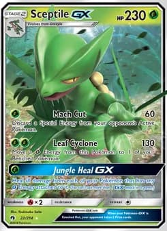 Sceptile GX — Lost Thunder — Ultra Rare