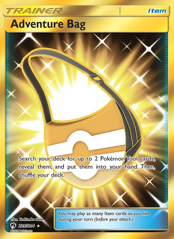 Adventure Bag — Lost Thunder, Secret Rare