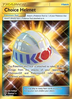 Choice Helmet — Lost Thunder — Secret Rare