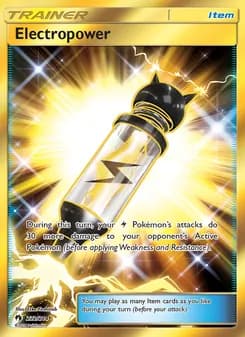 Electropower — Lost Thunder — Secret Rare
