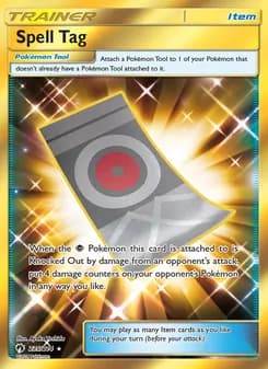 Spell Tag — Lost Thunder — Secret Rare