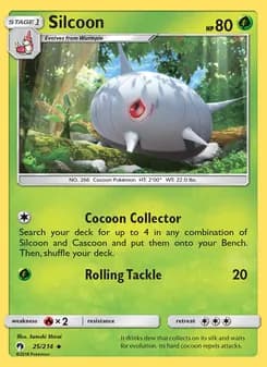 Silcoon — Lost Thunder — Uncommon