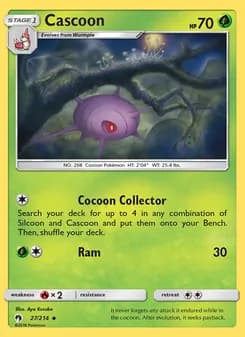 Cascoon — Lost Thunder — Uncommon