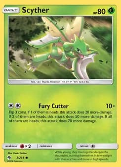 Scyther — Lost Thunder — Common