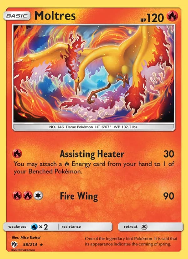 Moltres — Lost Thunder, Rare