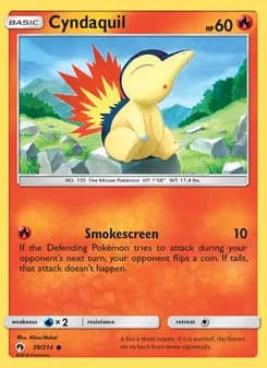 Cyndaquil — Lost Thunder — Common