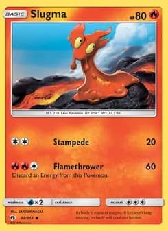 Slugma — Lost Thunder — Common