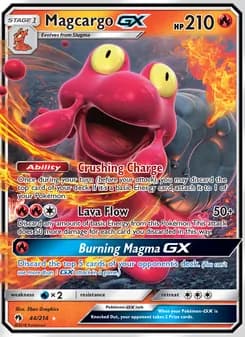 Magcargo GX — Lost Thunder — Ultra Rare