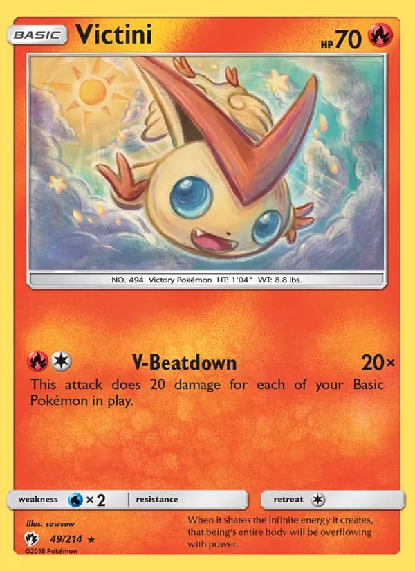 Victini — Lost Thunder, Rare