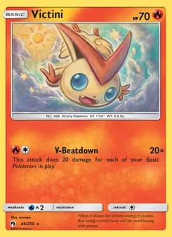 Victini — Lost Thunder — Rare