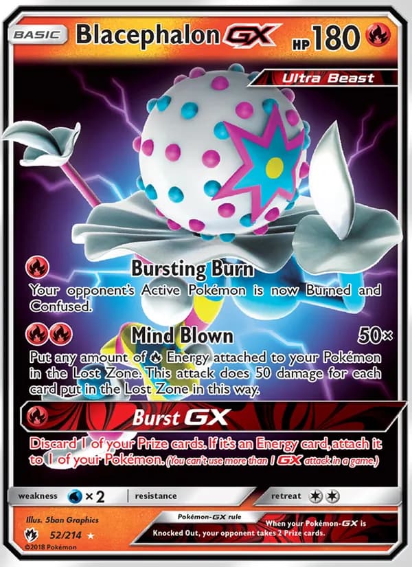 Blacephalon GX — Lost Thunder, Ultra Rare