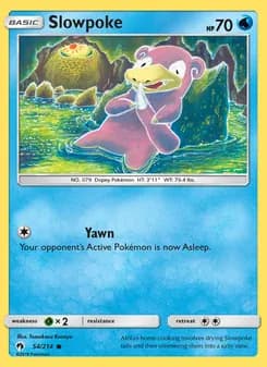 Slowpoke — Lost Thunder — Common