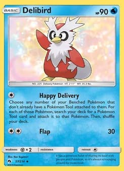 Delibird — Lost Thunder — Uncommon