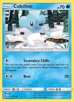 Cubchoo — Lost Thunder — Common