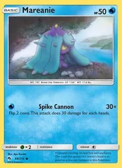 Mareanie — Lost Thunder — Common