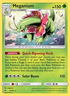Meganium — Lost Thunder — Rare