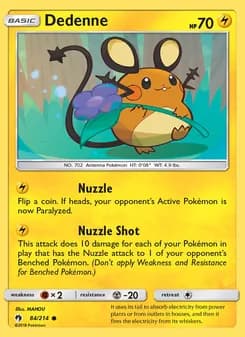 Dedenne — Lost Thunder — Common