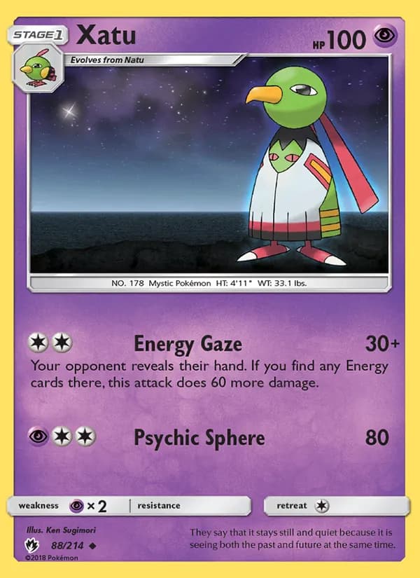 Xatu — Lost Thunder, Uncommon