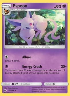 Espeon — Lost Thunder — Rare