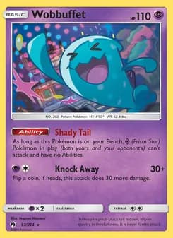 Wobbuffet — Lost Thunder — Rare