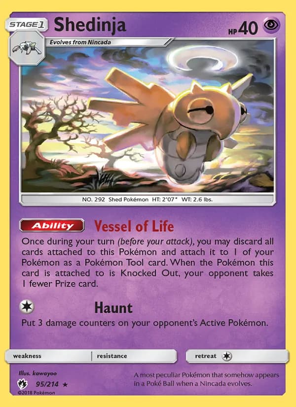 Shedinja — Lost Thunder, Rare