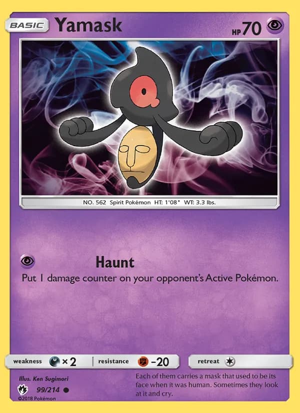 Yamask — Lost Thunder, Common