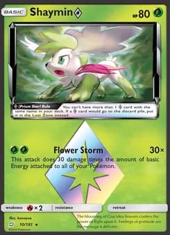 Shaymin ◇ — Team Up — Rare