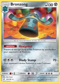 Bronzong — Team Up — Rare