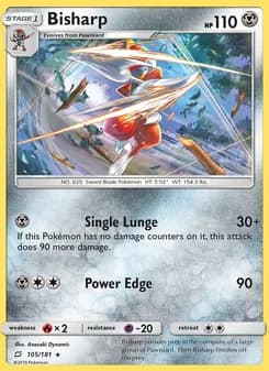 Bisharp — Team Up — Rare