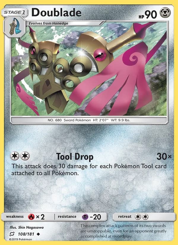 Doublade — Team Up, Uncommon