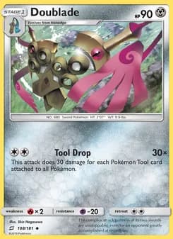 Doublade — Team Up — Uncommon