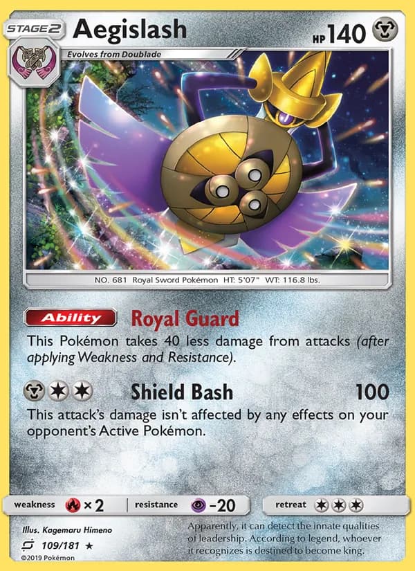 Aegislash — Team Up, Rare