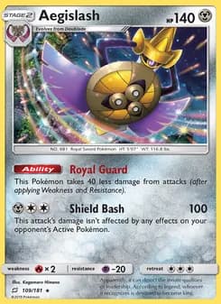 Aegislash — Team Up — Rare