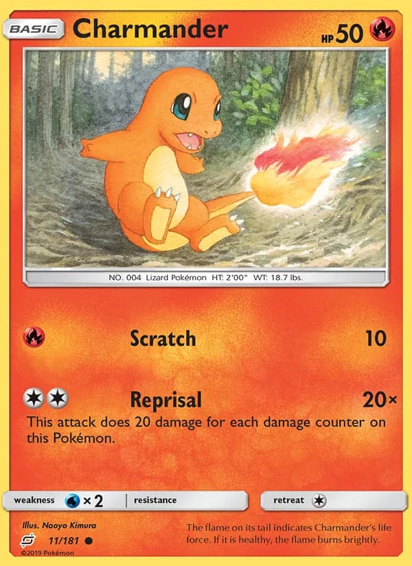 Charmander — Team Up, Common
