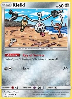 Klefki — Team Up — Common