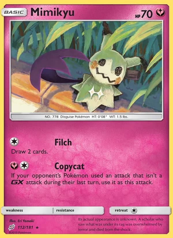 Mimikyu — Team Up, Rare