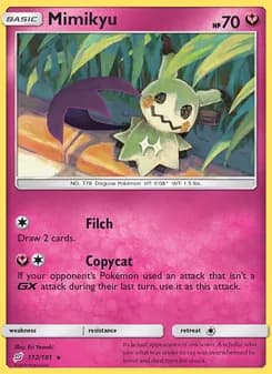 Mimikyu — Team Up — Rare
